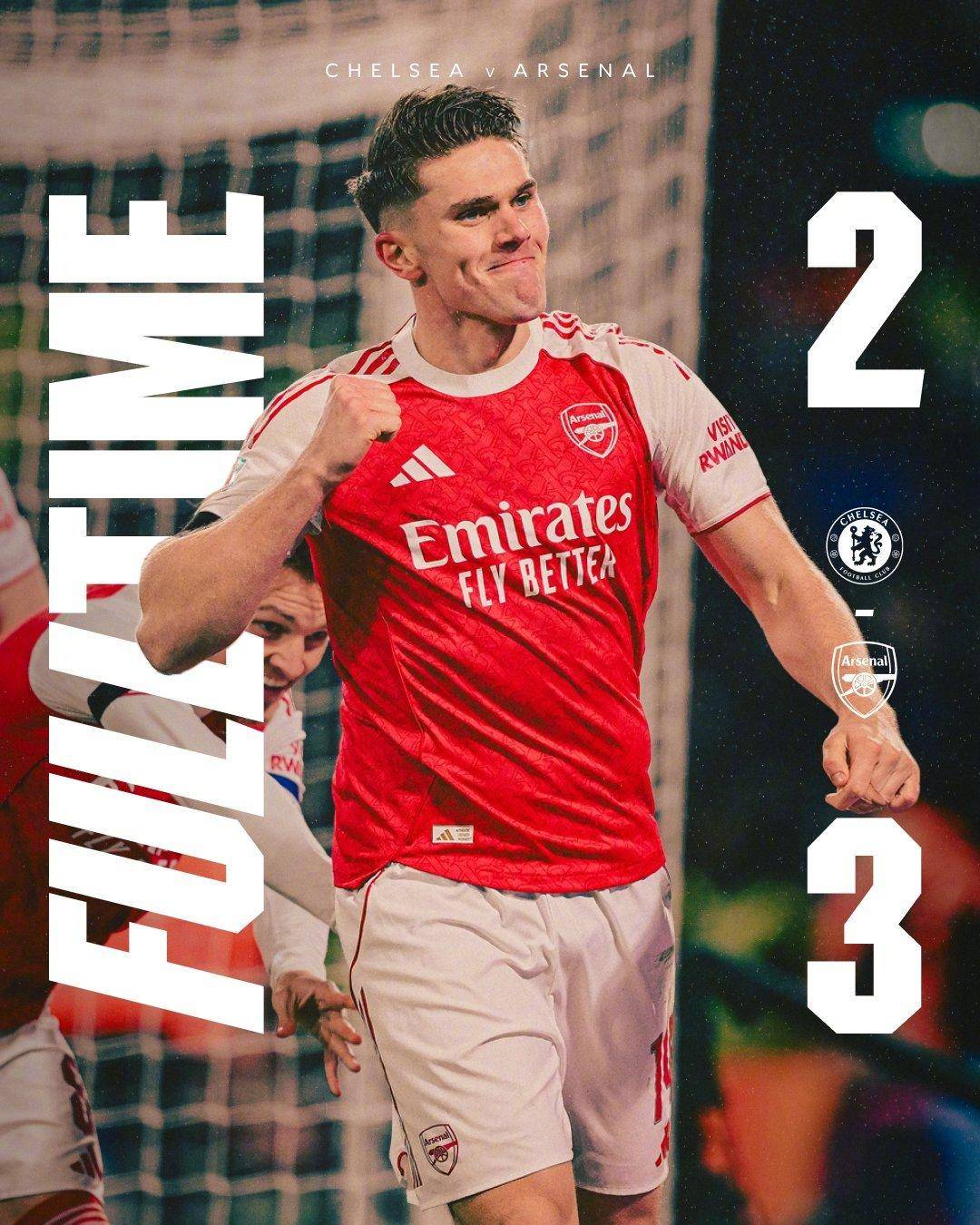 ข่าวด่วน | เจ๋ ไค ไหล่ ทำหนึ่งแอสซิสต์และหนึ่งประตู กานา เชา ทำสองประตู เชลซีแพ้ 2-3 ให้กับอาร์เซนอลในศึก EFL Cup_แชมเปียนส์ลีก_แมนเชสเตอร์ ซิตี้